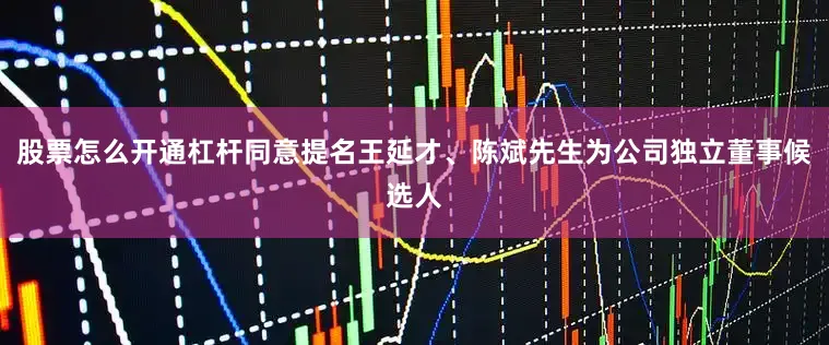 股票怎么开通杠杆同意提名王延才、陈斌先生为公司独立董事候选人