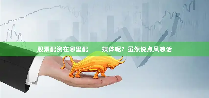 股票配资在哪里配        媒体呢？虽然说点风凉话